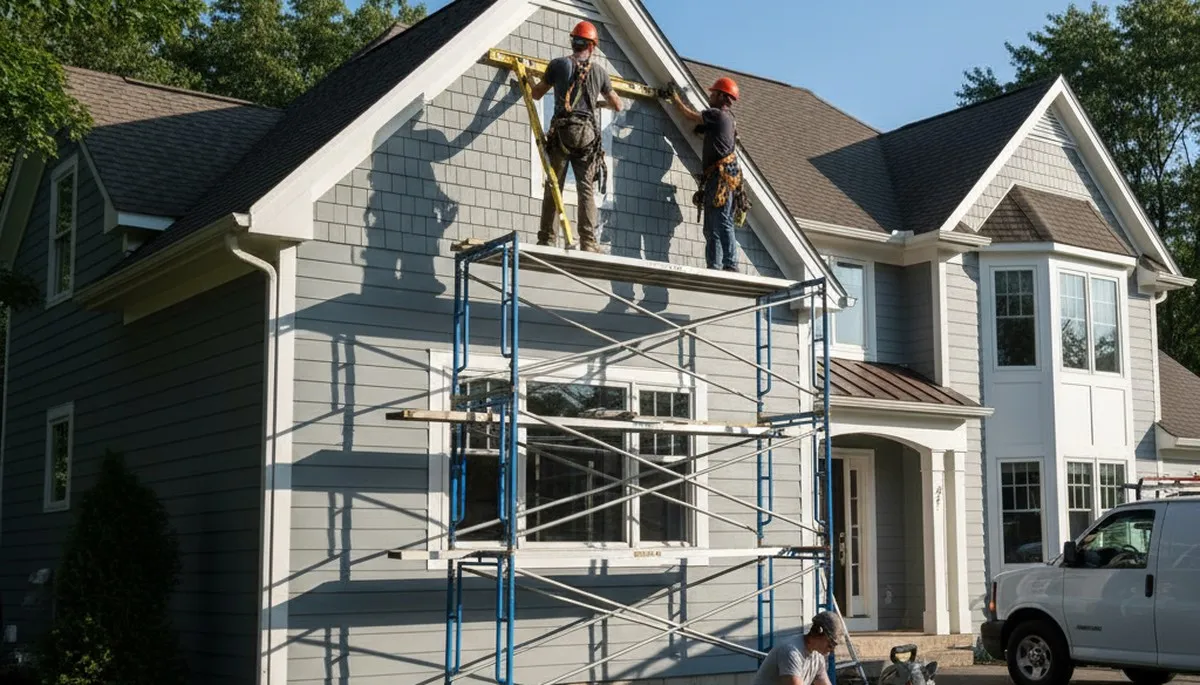 Siding contractor in Cleveland, OH providing expert exterior siding installation and replacement