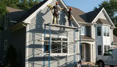 Siding contractor in Cleveland, OH providing expert exterior siding installation and replacement