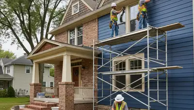 Siding contractor serving Cleveland, OH with professional exterior siding installation and repair services