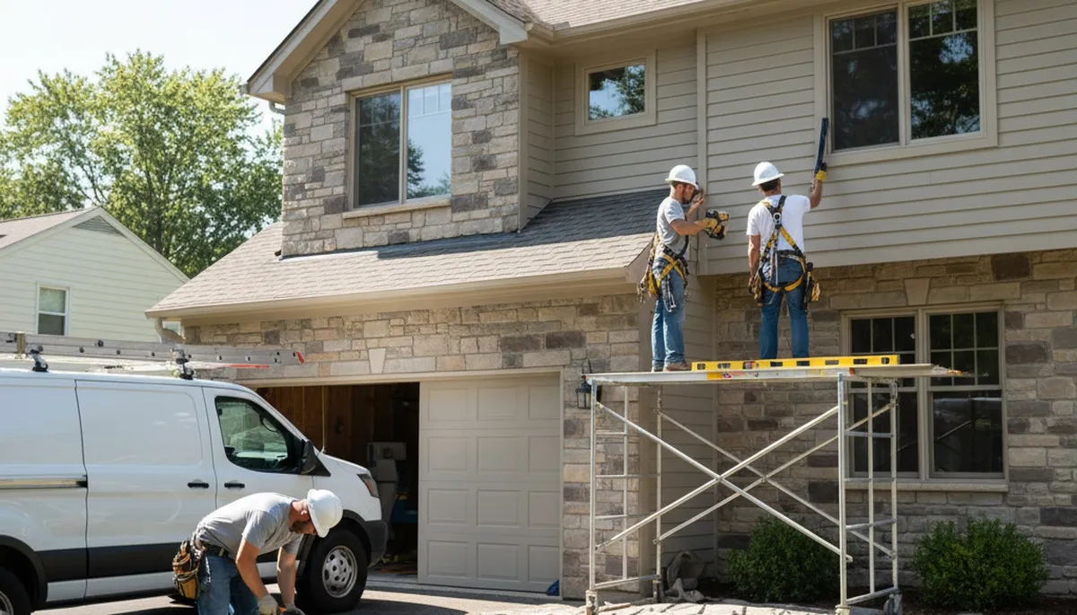 Cleveland, OH siding contractor exterior for residential siding installation and replacement