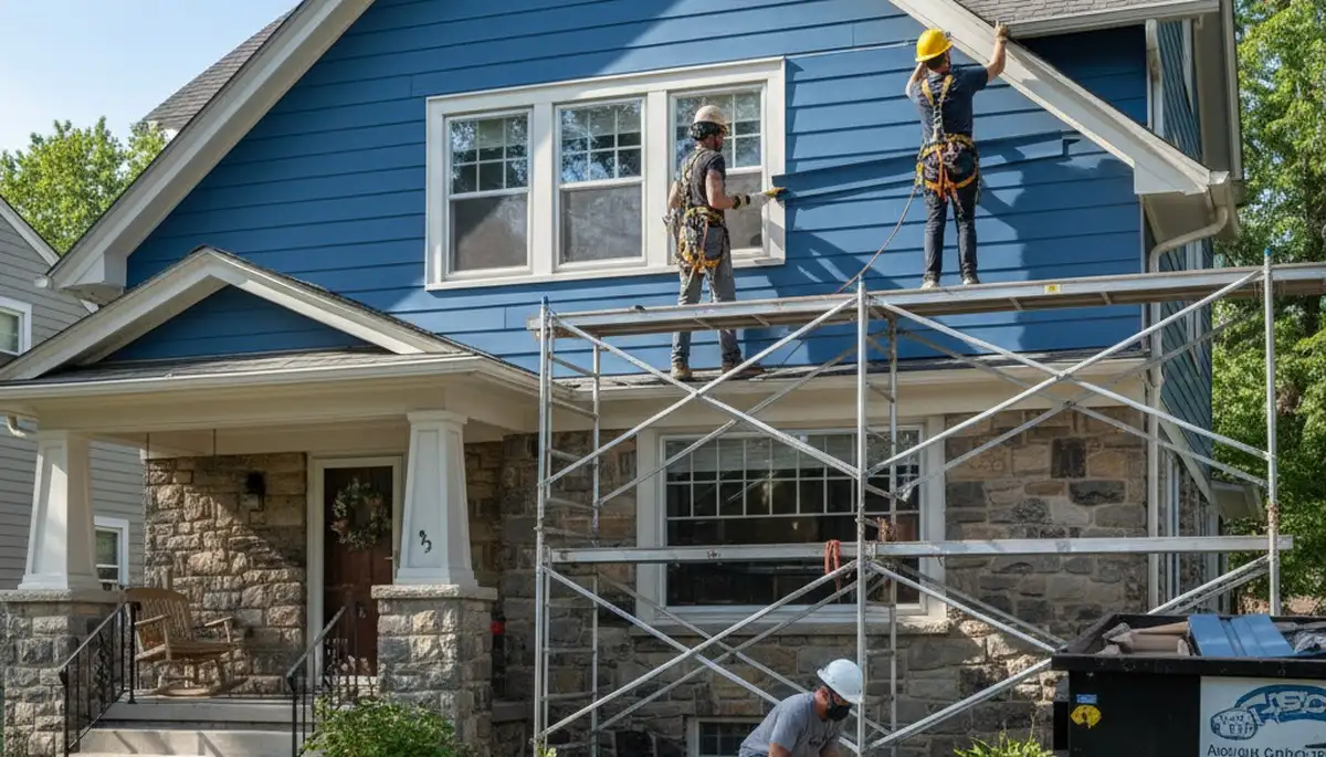 Cleveland, OH siding installation by a professional siding contractor for residential homes