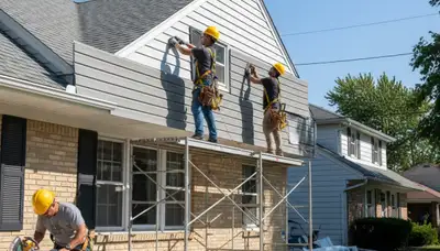 Cleveland, OH siding installation by a professional siding contractor for local homes