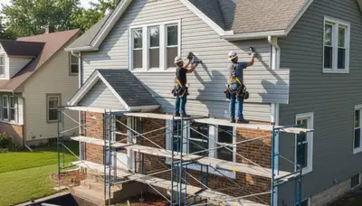 Siding contractor in Cleveland, OH providing professional exterior siding installation and replacement