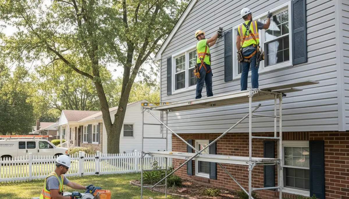 Siding company in Cleveland, OH providing professional exterior siding installation and replacement