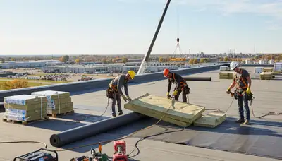 Cleveland, OH commercial roofing by FX Remodeling & Exteriors for winter weather protection