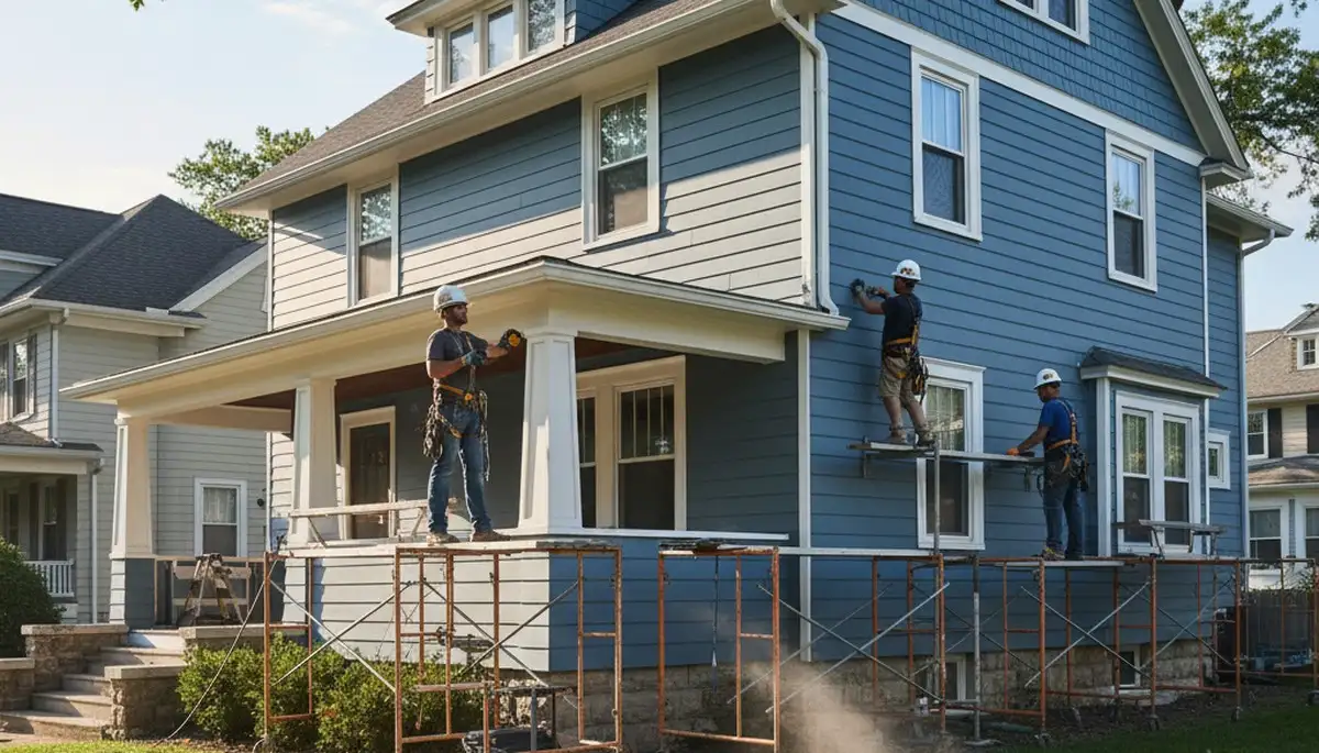 Cleveland, OH siding company exterior photo for local home siding services