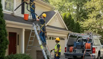Cleveland, OH gutter cleaning service for siding and exterior protection by FX Remodeling & Exteriors