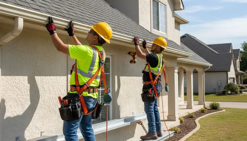 Cleveland, OH siding and gutter repair service by FX Remodeling & Exteriors