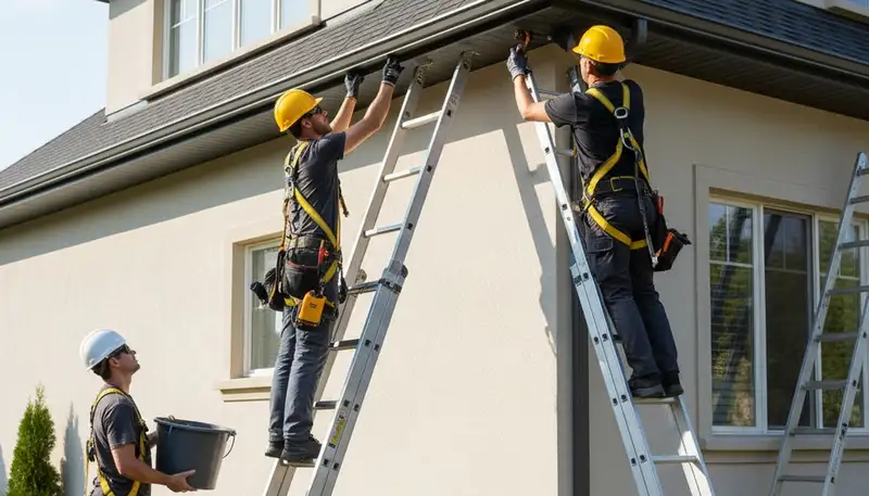 Cleveland, OH gutter repair service for leaks, sagging, and storm damage protection