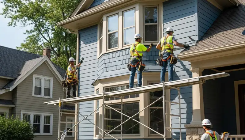 Cleveland, OH siding contractor serving residential exterior siding installation and replacement