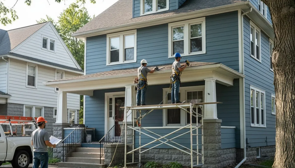 Siding contractor in Cleveland, OH providing exterior siding installation and replacement services