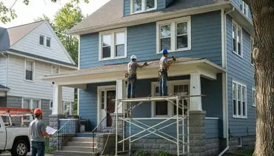 Siding contractor in Cleveland, OH providing exterior siding installation and replacement services