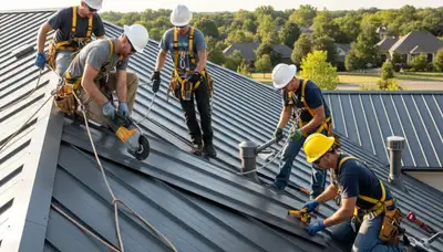 Metal roofing installed on a Cleveland, OH home by FX Remodeling & Exteriors