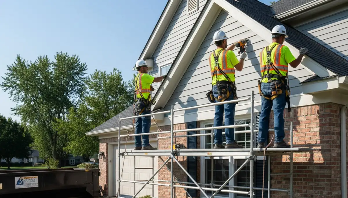 Cleveland, OH siding company exterior service image for residential siding installation and replacement