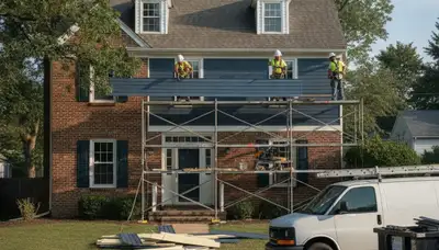 Siding contractor in Cleveland, OH providing professional exterior siding installation and replacement