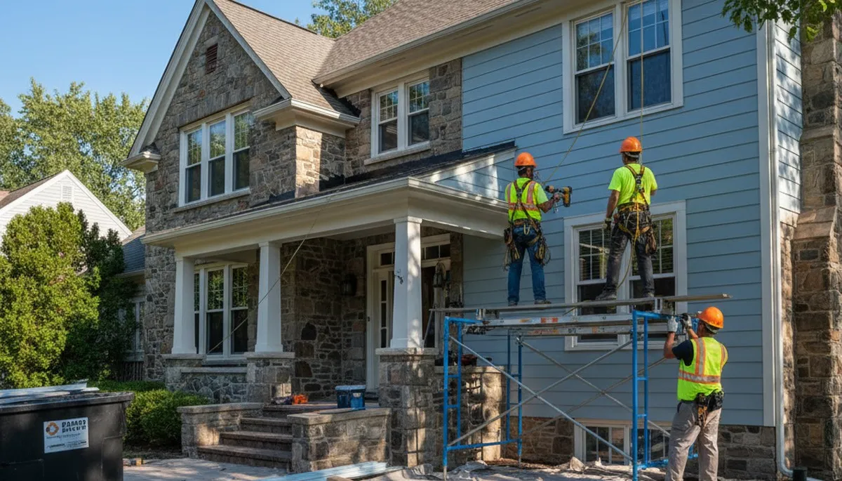 Siding installation in Cleveland, OH for residential exterior home improvement