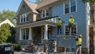 Siding installation in Cleveland, OH for residential exterior home improvement