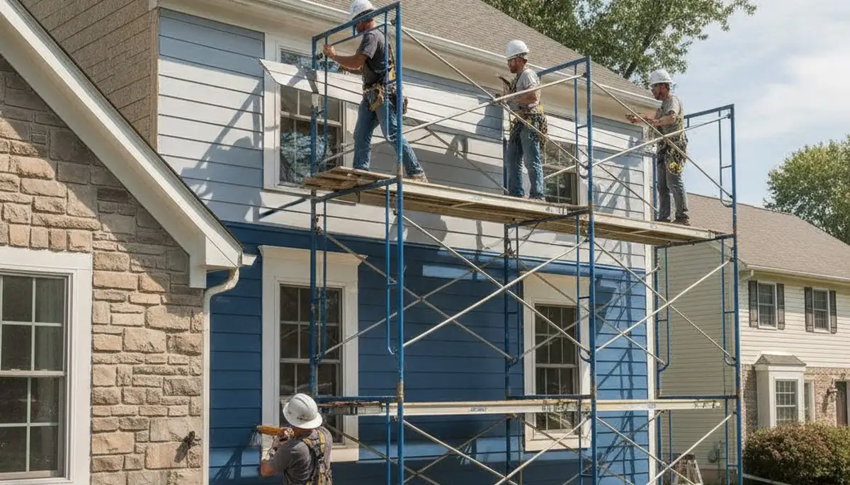 Siding contractor in Cleveland, OH providing professional exterior siding services