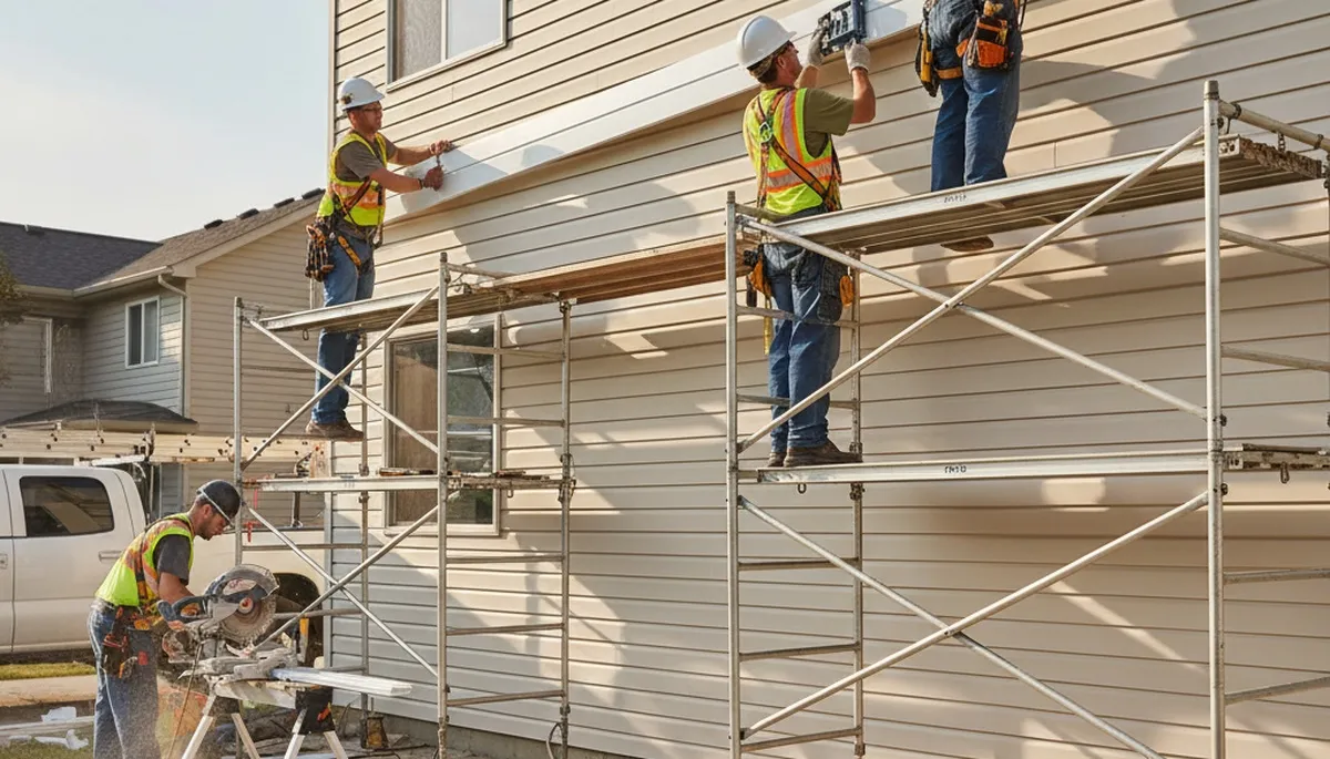 Vinyl siding installation in Cleveland, OH for durable home exterior protection