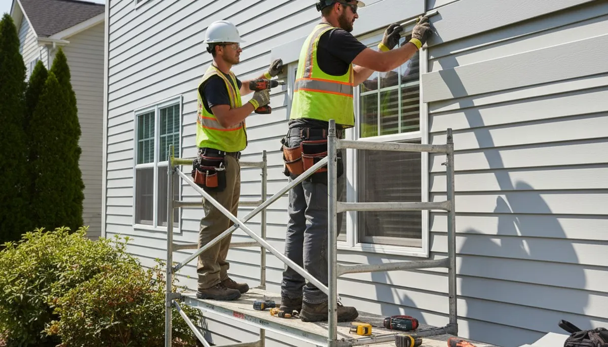 Cleveland, OH vinyl siding repair for cracked and storm-damaged home siding