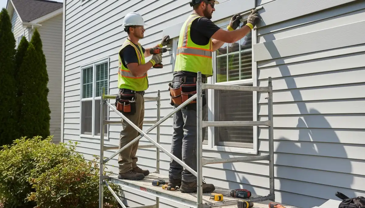 Cleveland, OH vinyl siding repair for cracked and storm-damaged home siding