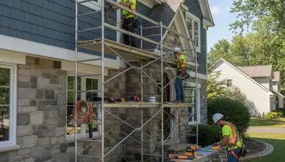 Cleveland, OH siding contractor exterior for professional residential siding installation