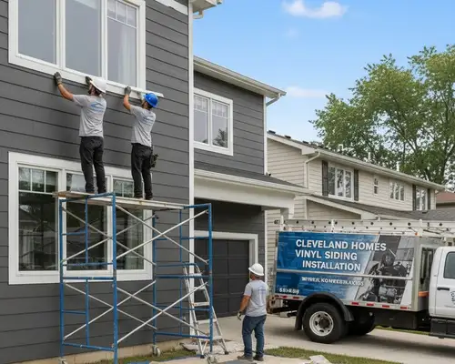 Vinyl siding installation for Cleveland, OH homes by sidingcleveland.com
